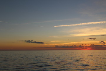 Naklejka premium Sunset 