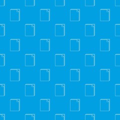 Paper pattern vector seamless blue repeat for any use