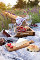 Picnic in the meadow