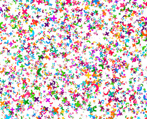 Abstract geometric pattern. Background with colored shapes. Mosaic graphic design. Vivid backdrop for Banners, Posters, Flyers. Vector