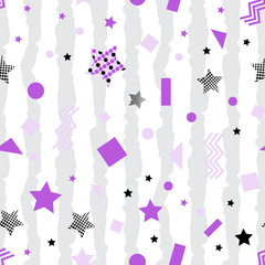Fototapeta premium Ultra Violet Stars Background