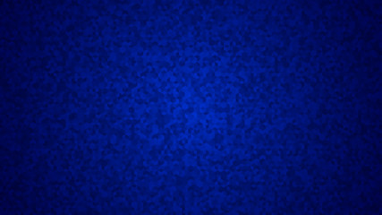 Abstract background of small isometric cubes in blue colors.