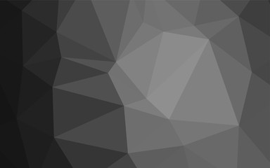 Light Gray vector low poly cover.