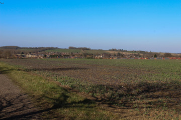 Small settlement in the English countryside