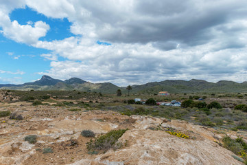 Fototapeta na wymiar Parque Natural de Calblanque. Murcia. Spain. 8 April 2018 