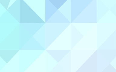 Obraz premium Light BLUE vector abstract mosaic backdrop.