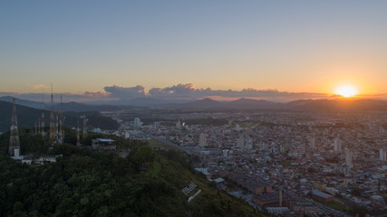 Aerial View Of Itajai, Brazil