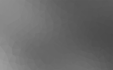 Light Gray vector abstract polygonal background.