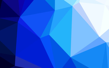 Light BLUE vector polygon abstract layout.