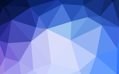 Obraz premium Light Pink, Blue vector gradient triangles texture.