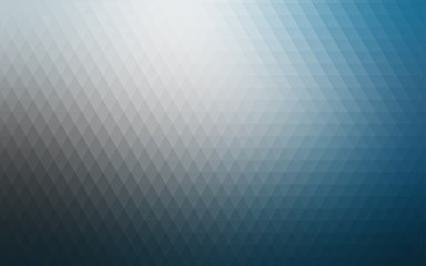 Light BLUE vector polygon abstract pattern.
