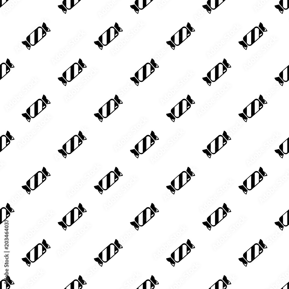 Poster candy pattern vector seamless repeating for any web design