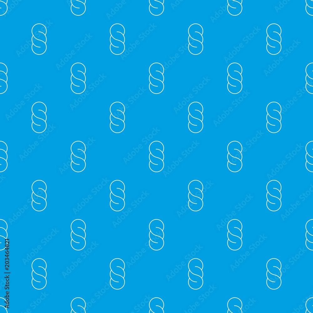 Poster bread pattern vector seamless blue repeat for any use