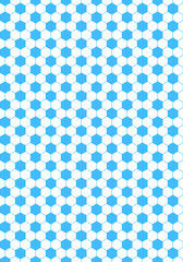 Seamless Pattern Hexagon Shapes Texture