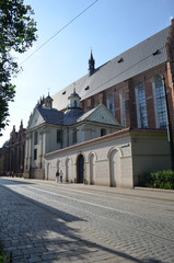 Kościół przy ulicy Dominikańskiej w Krakowie/The church at Dominikanska Street in Cracow,...
