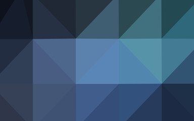 Light BLUE vector low poly layout.