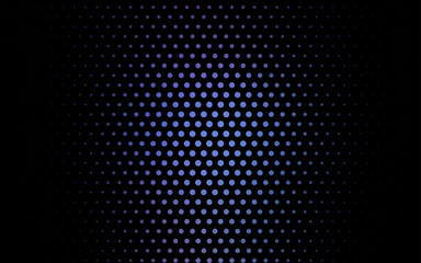 Dark Pink, Blue vector pattern of geometric circle shapes.