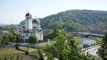 Sighisoara , Romania 28th april 2018 - Holy Trinity Church