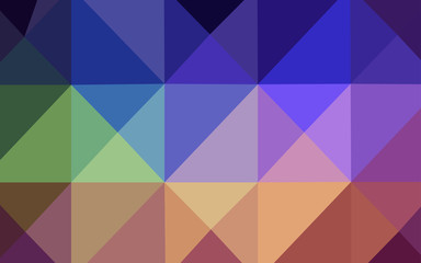 Fototapeta premium Light Multicolor vector polygonal template.