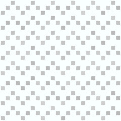 Gray rounded square zigzag pattern. Seamless vector