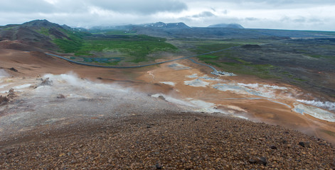 Namafjall Caldera, Iceland