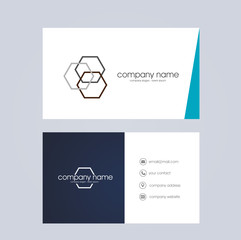Vector Modern and Clean Business Card Template