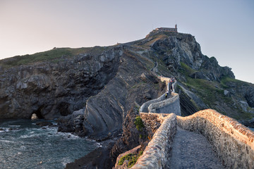 San Juan de Gaztelugatxe monastery in the spanish basque coast.