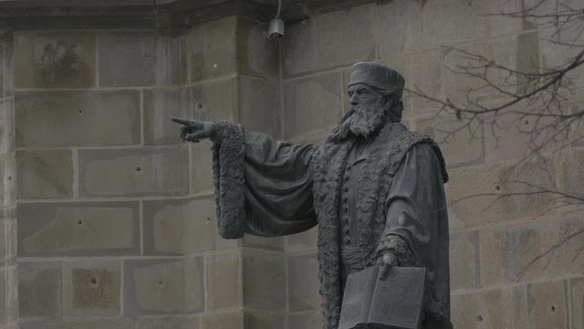 Johannes Honterus statue