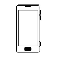 smartphone device isolated icon vector illustration design