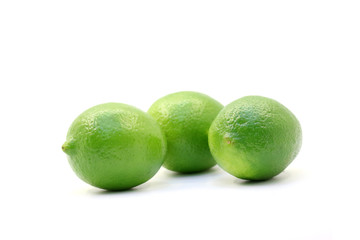 Tropical fresh and delicious lime objects