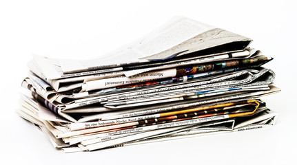 Zeitungsstapel