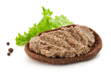 Sandwich with meat pate