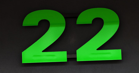 Hausnummer 22