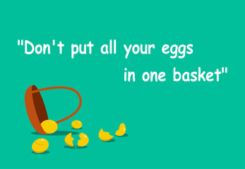 Don't put all your eggs in one basket with art