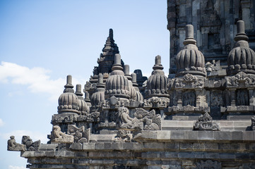 Fototapeta na wymiar Prambanan Temple, Indonesia 5
