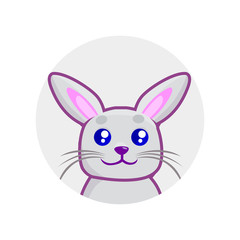 Cute rabbit avatar profile