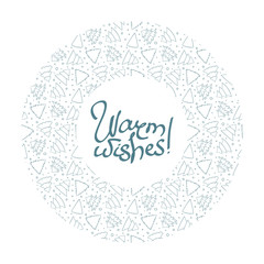 Background with christmas trees seamless pattern