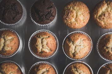 Muffins on shelf 2