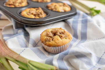 Rhabarber Muffins 