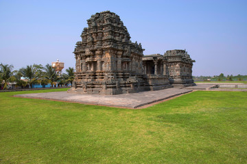 Fototapeta na wymiar Kashivishvanatha Temple, Lakkundi in Gadag District of Karnataka