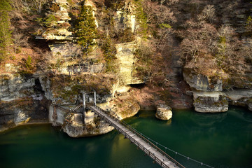 福島の塔のへつり