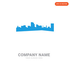 Obraz premium dayton skyline company logo design