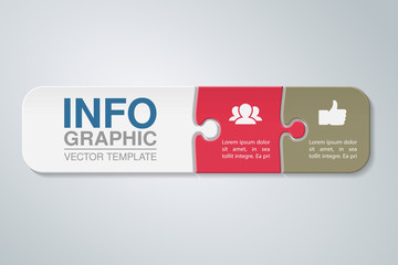 Vector infographic template for diagram, graph, presentation, chart, business concept with 3 options.