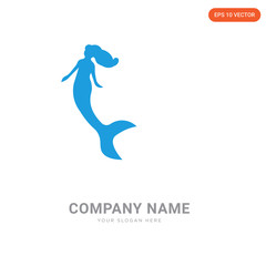 mermaid company logo design