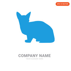 sphynx cat company logo design