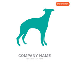 whippet company logo design