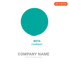 beta company logo design