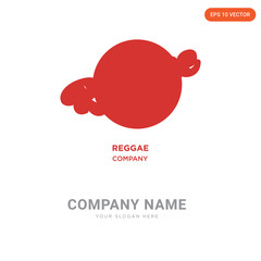 reggae company logo design