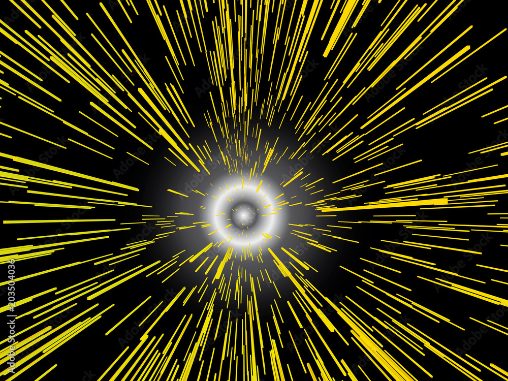 Poster background with acceleration