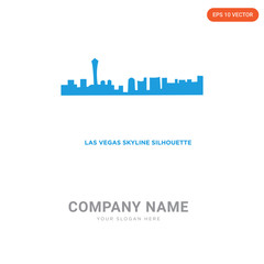 las vegas skyline company logo design